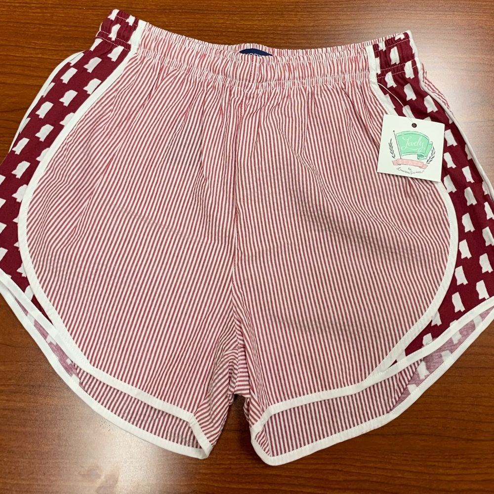Lauren James Seersucker shorts size medium, NWT